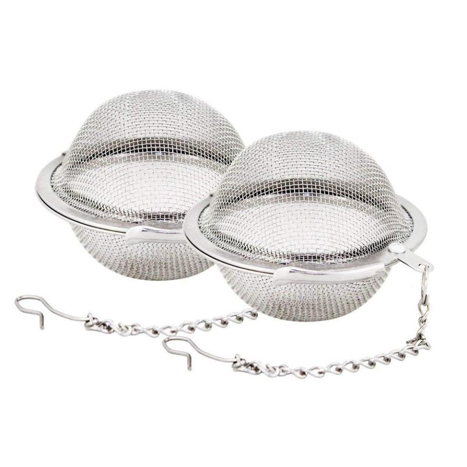 Stainless Steel Mesh Tea Ball Infusers (2-Pack)