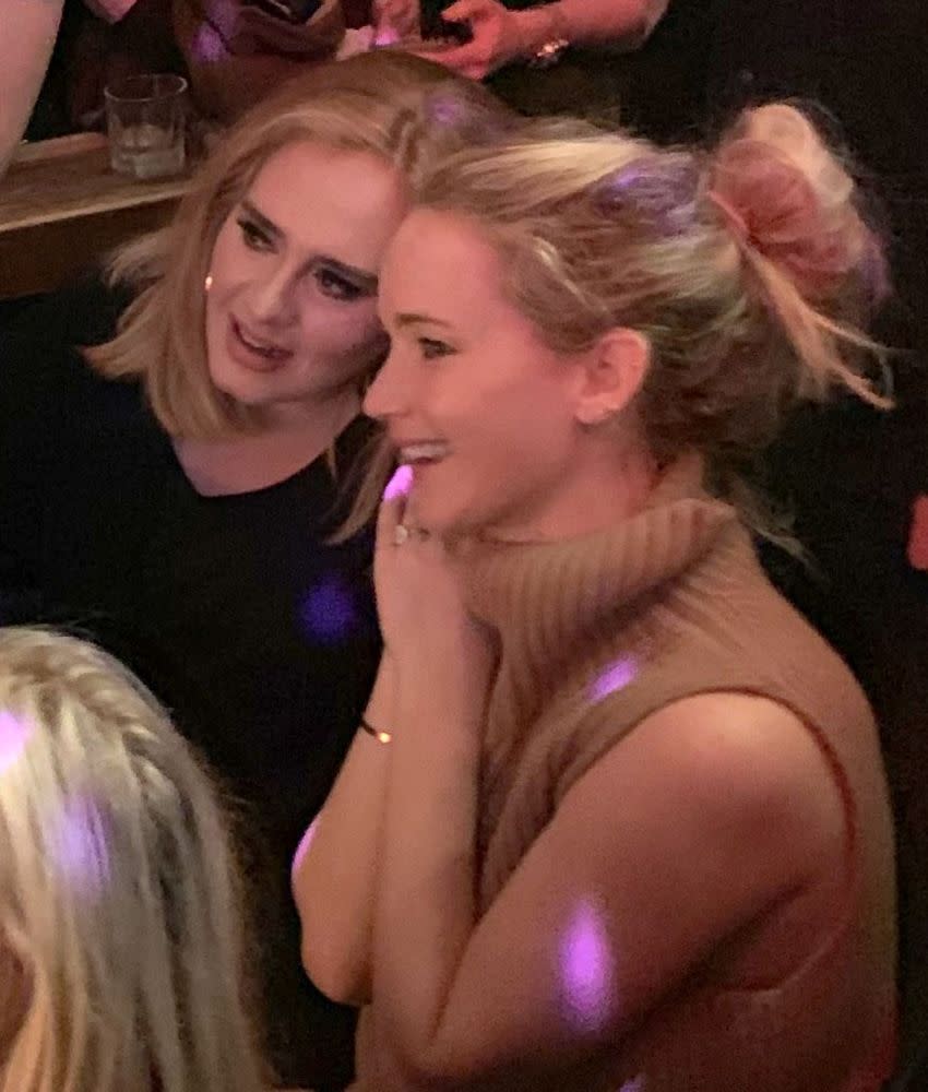 Adele and Jennifer Lawrence | MEGA