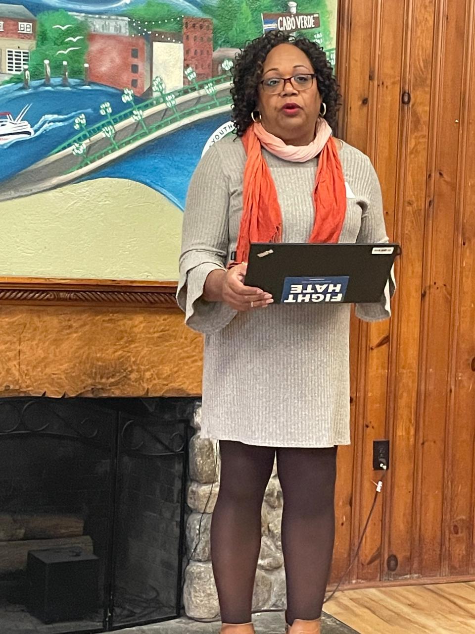 Social Equity Council Director Ginne-Rae Clay spoke to organizations in Norwich, New London and Willimantic on Tuesday about how the Social Equity Council is developing a plan to distribute funds from the cannabis industry.