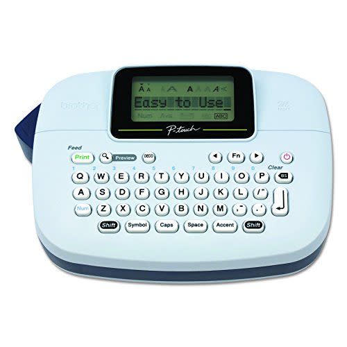 9) Brother P-touch Label Maker
