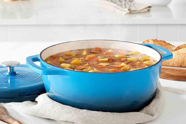 Lodge's Enameled Dutch Oven Is an  Bestseller, And It's on Sale Right  Now