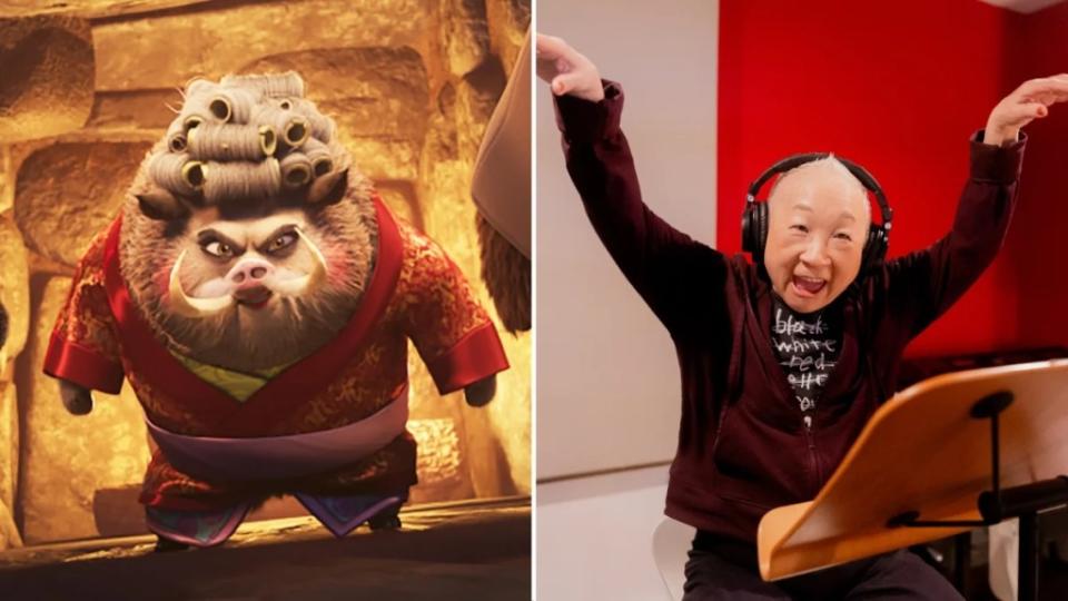 Lori Tan Chinn voices Granny Boar in "Kung Fu Panda 4" (Universal/DreamWorks)