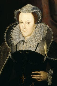 <span class="caption">Mary Queen of Scots.</span> <span class="attribution"><a class="link " href="https://commons.wikimedia.org/wiki/File:Mary,_Queen_of_Scots_after_Nicholas_Hilliard_(crop).jpg" rel="nofollow noopener" target="_blank" data-ylk="slk:Wikimedia Commons;elm:context_link;itc:0;sec:content-canvas">Wikimedia Commons</a></span>