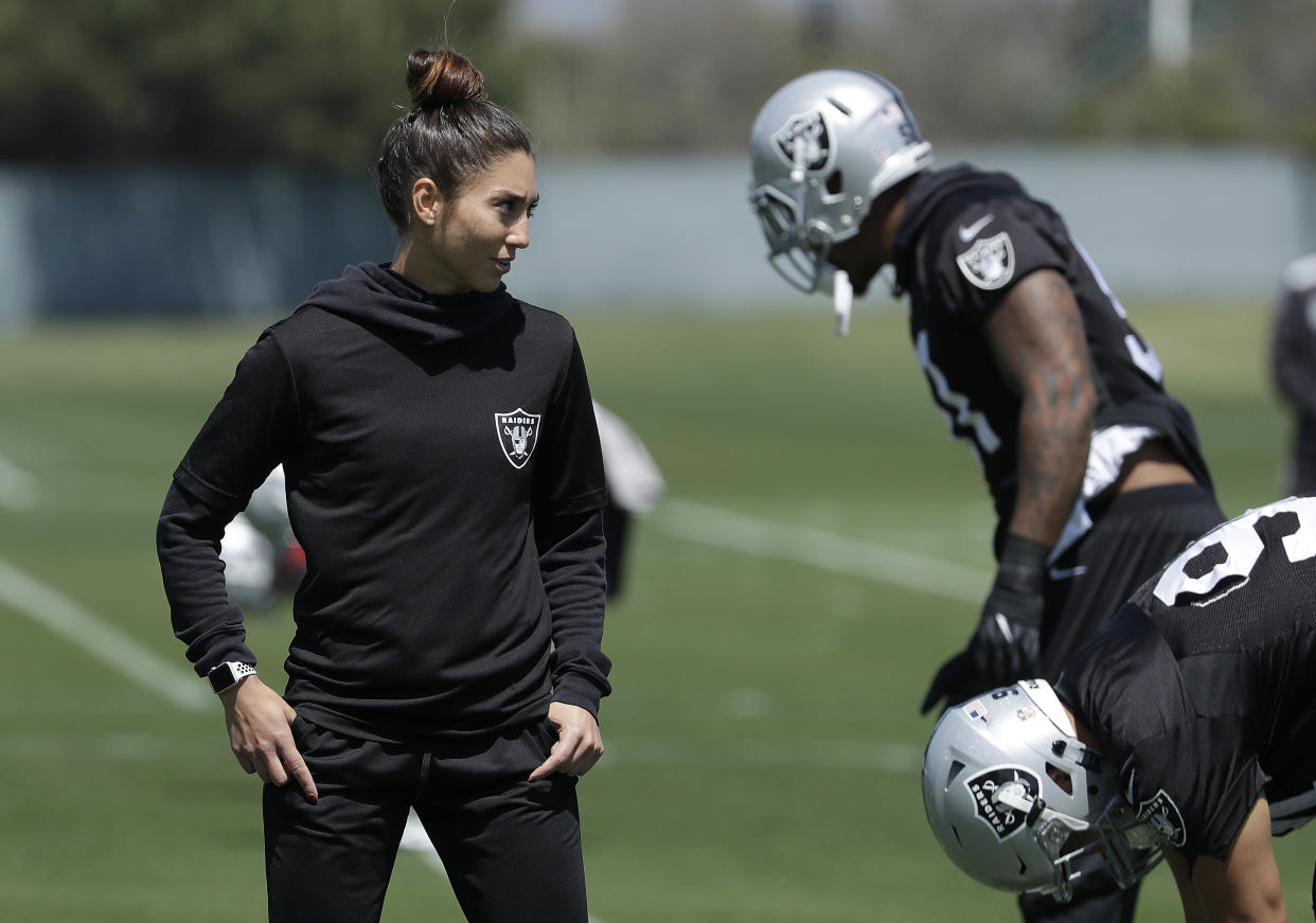 Oakland Raiders – Kelsey Martinez (Foto: AP/Jeff Chiu)