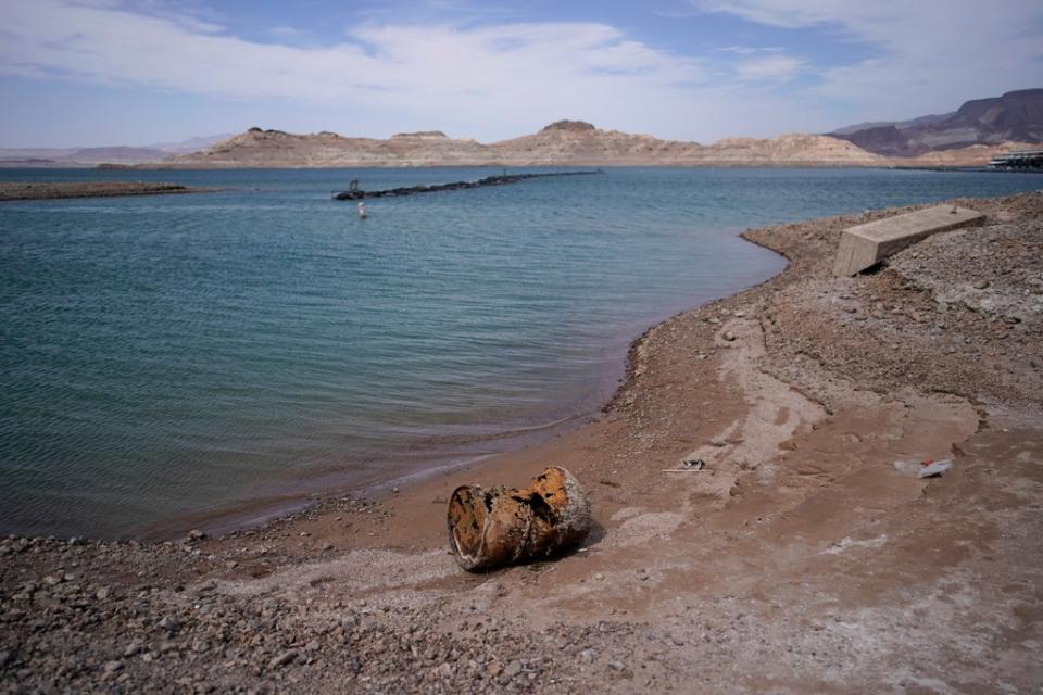 Lake Mead Human Remains (Copyright 2022 The Associated Press. All rights reserved.)