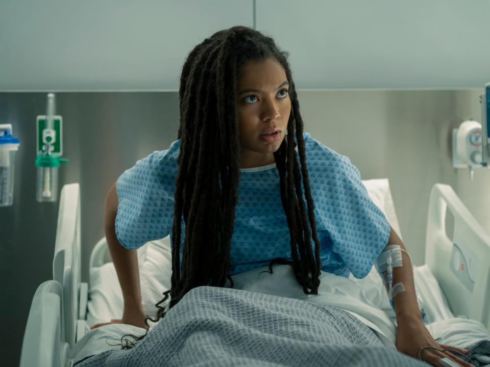 Jaz Sinclair as Marie on season one, episode eight of "Gen V."