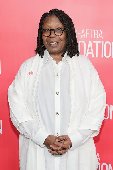 Actress Whoopi Goldberg attends the grand opening Of SAG-AFTRA Foundation's Robin Williams Center on October 5, 2016 in New York City.  (Photo by Neilson Barnard/Getty Images)