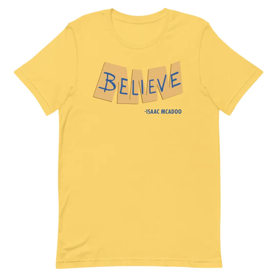 Ted Lasso Season 3 "Believe" Short-Sleeve Shirt - Isaac McAdoo