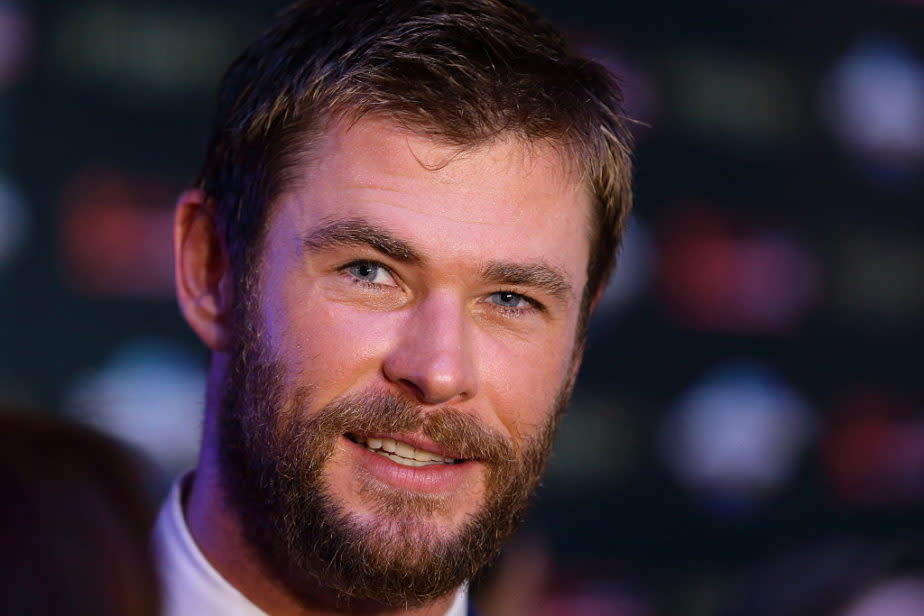 Chris Hemsworth’s on-set photo from his new movie is giving us serious chills