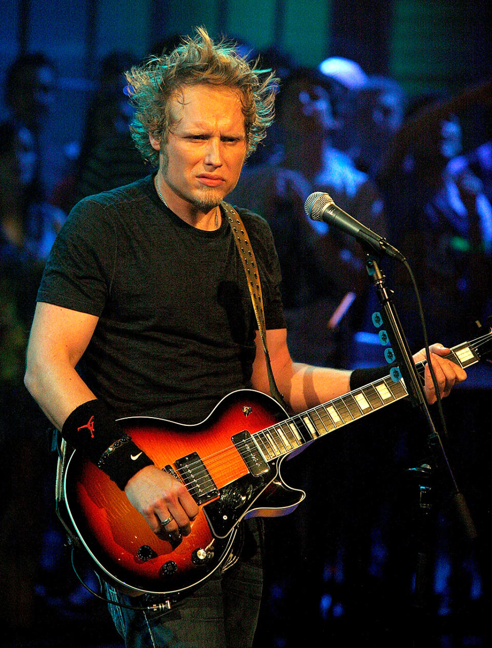 Matt Roberts was the former guitarist of rock band 3 Doors Down. He died Aug. 20 from a suspected prescription drug overdose. He was 38 years old. (Photo: Andy Kropa/Getty Images)