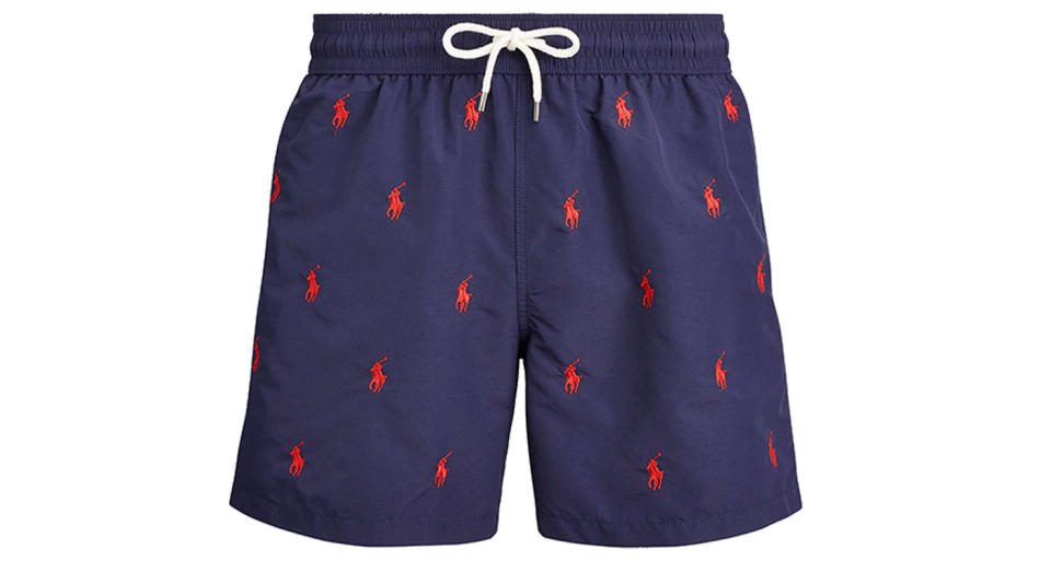 Polo Ralph Lauren Pony Embroidery Swim Shorts 