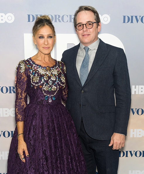 La fashionista de 51 años se acompañó de su esposo, el actor Matthew Broderick.