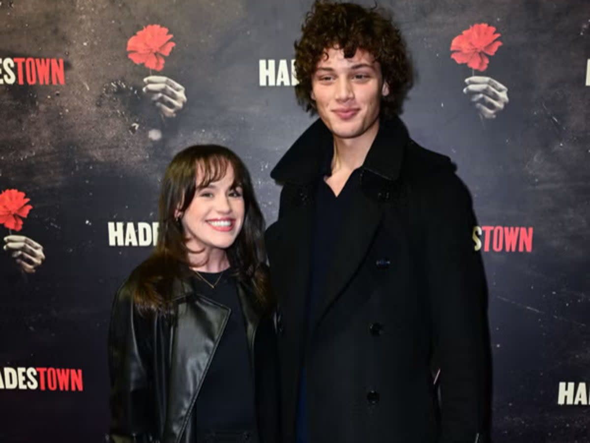 Bobby Brazier and Ellie Leach were seen together at a play press night on Wednesday (Anthony Harvey/Shutterstock)
