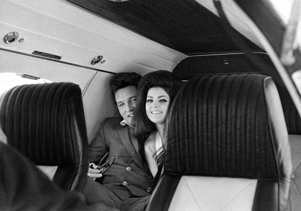 1967: Elvis and Priscilla Presley