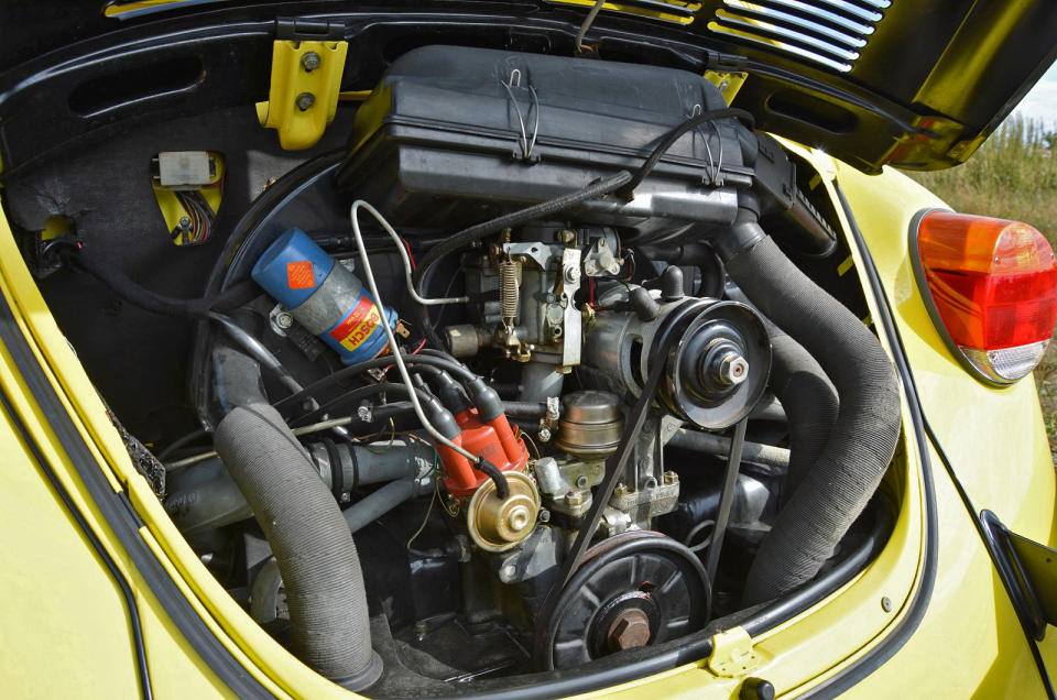 <p>The Type 1 was the air-cooled flat-four cylinder engine designed for the original <strong>Volkswagen</strong> (nicknamed the <strong>Beetle</strong> though it was never officially called that) and used for many years in other small <strong>VWs</strong>.</p><p>It first appeared in 1938 as 985cc (with output of 24 hp) and did not stop being built until Mexican production of the <strong>Beetle</strong> ended in 2003.</p><p><strong>PICTURE:</strong> 1303 GSR engine.</p>