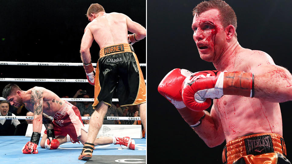 Jeff Horn, pictured here during his win over Michael Zerafa.
