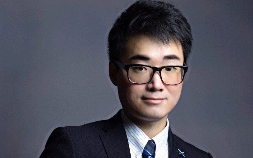 Simon Cheng, a staff member of Britain's consulate in Hong Kong - â€œFACEBOOK / FREE SIMON CHENG?