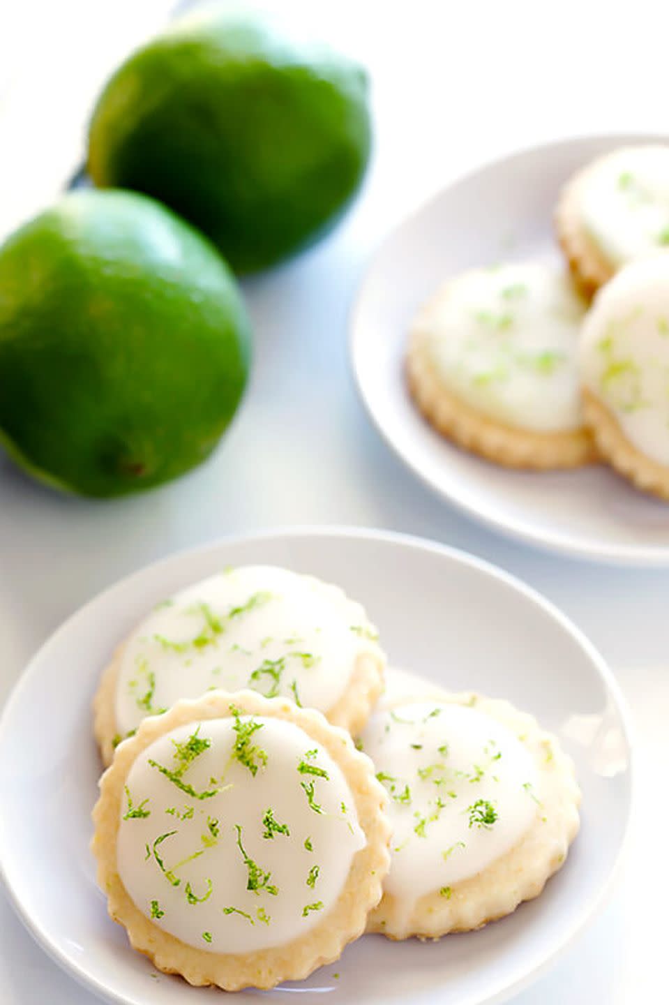 Coconut-Lime Shortbread Cookies