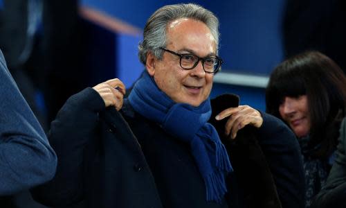 Everton’s league position ‘is just not good enough’, warns Farhad Moshiri