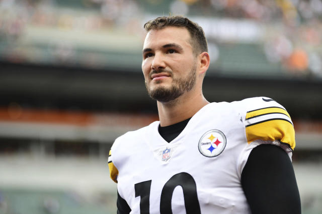 mitch trubisky in a steelers uniform