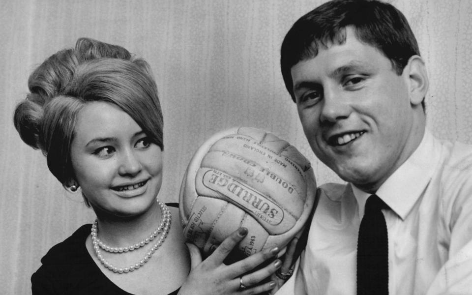 Brian Dear With Girlfriend Janice Moore - Brian Dear interview: ‘We were mainly from Barking, Dagenham, East Ham’ – West Ham’s European win - ANL/Shutterstock/Stephen Gibson