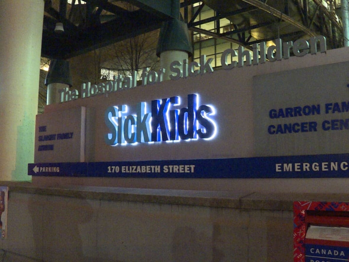 At SickKids, 98.2 per cent of staff are fully vaccinated, officials say, and the 148 people who aren't include corporate, clinical and research staff. Further, 19.6 per cent of those people have received one dose, and others are still submitting proof-of-vaccination documents, so hospital officials say they anticipate the number of people on leave will decrease in the coming days. (Tony Smyth/CBC - image credit)