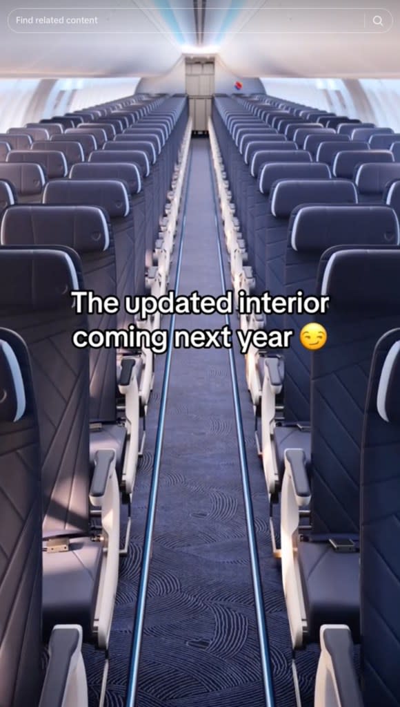 New interiors will arrive in Southwest skies from next year, with Southwest saying they went all out to create comfortable cabins to enhance customer experience.