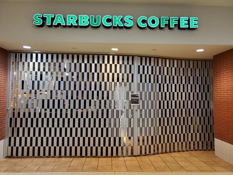 starbucks coronavirus closed ohio rest stop