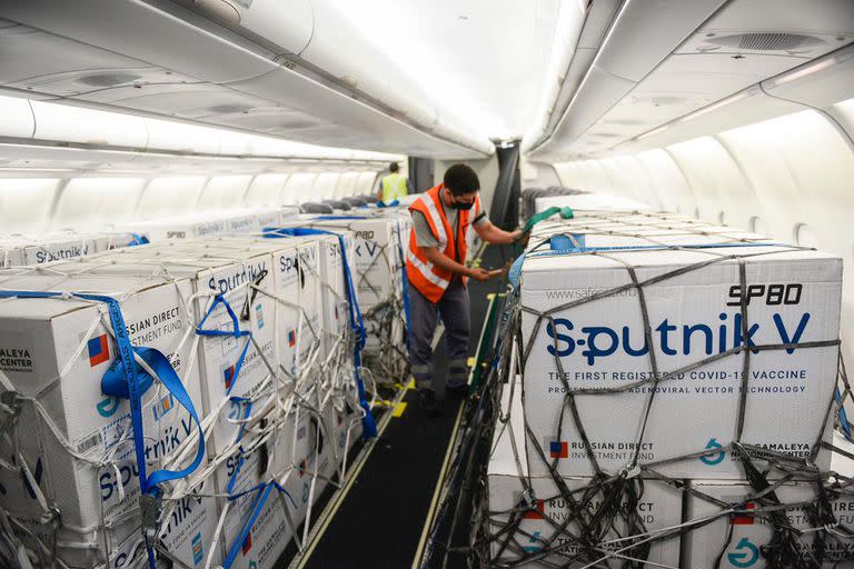 Con el arribo de este segundo vuelo, son seis los viajes realizados por Aerolíneas Argentinas a Moscú y uno a Beijing