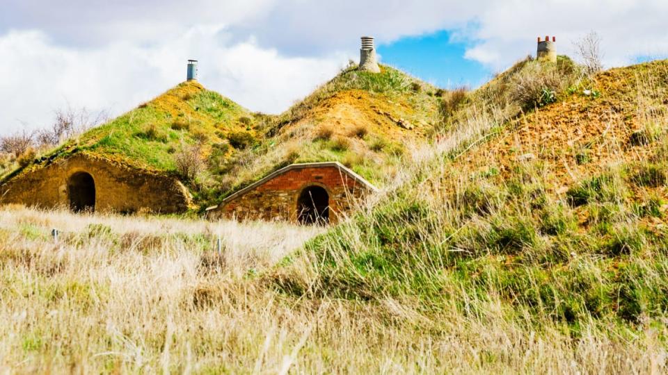 <div class="inline-image__caption"><p>Ancient underground wineries. Traditionally, residents dig cellars to store their wines. They are located on the outskirts of the villages.</p></div> <div class="inline-image__credit">M. Ramirez/Alamy</div>