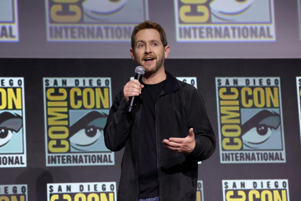 Matt Shakman speaks onstage at SDCC 2024