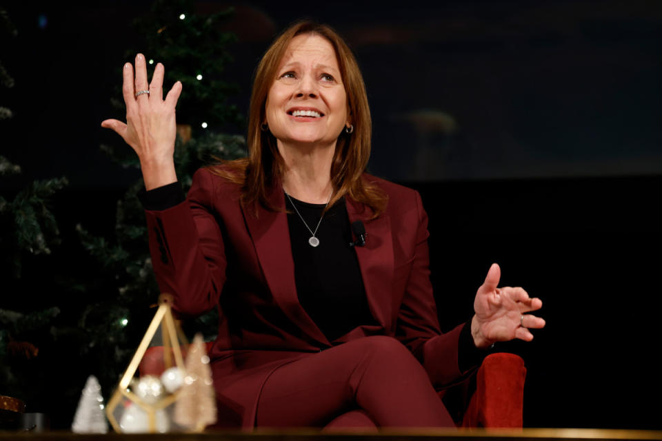 Mary Barra, chair and chief executive officer of General Motors Co.<p>Bloomberg/Getty Images</p>