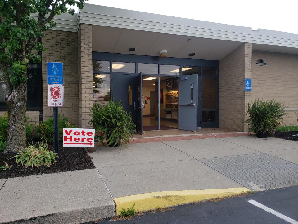 Conner Middle School has had a steady stream of voters Tuesday morning for the primary election.