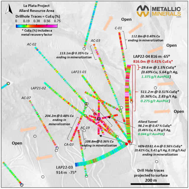 Metallic Minerals Corp., Tuesday, February 28, 2023, Press release picture