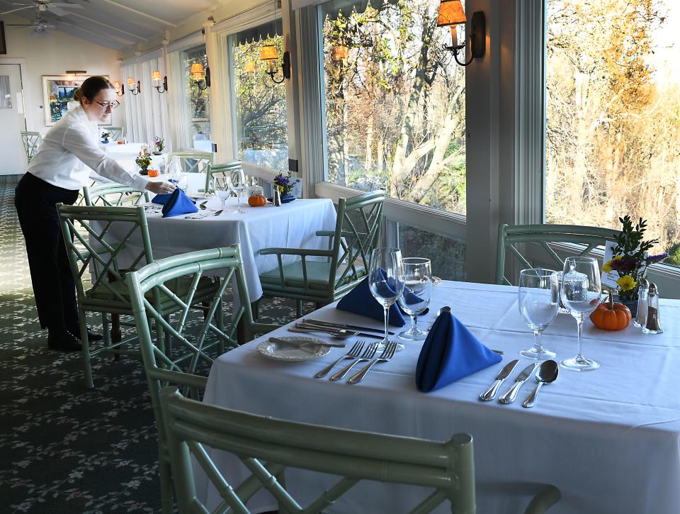 Fine dining is part of the stay at The Orchard Inn.