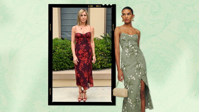 Jennifer Aniston Wore a Millennial Reformation Dress That's on Rare Sale  for 30% Off