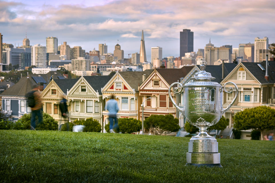 The 2020 PGA Championship will remain in San Francisco, albeit without fans. (Photo by Gary Kellner/PGA of America via Getty Images)