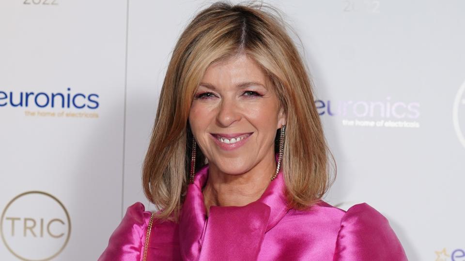 Kate Garraway broke her toe. (PA)