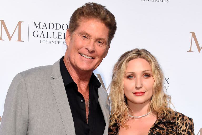 David Hasselhoff y su hija, Hayley, atravesaron turbulencias