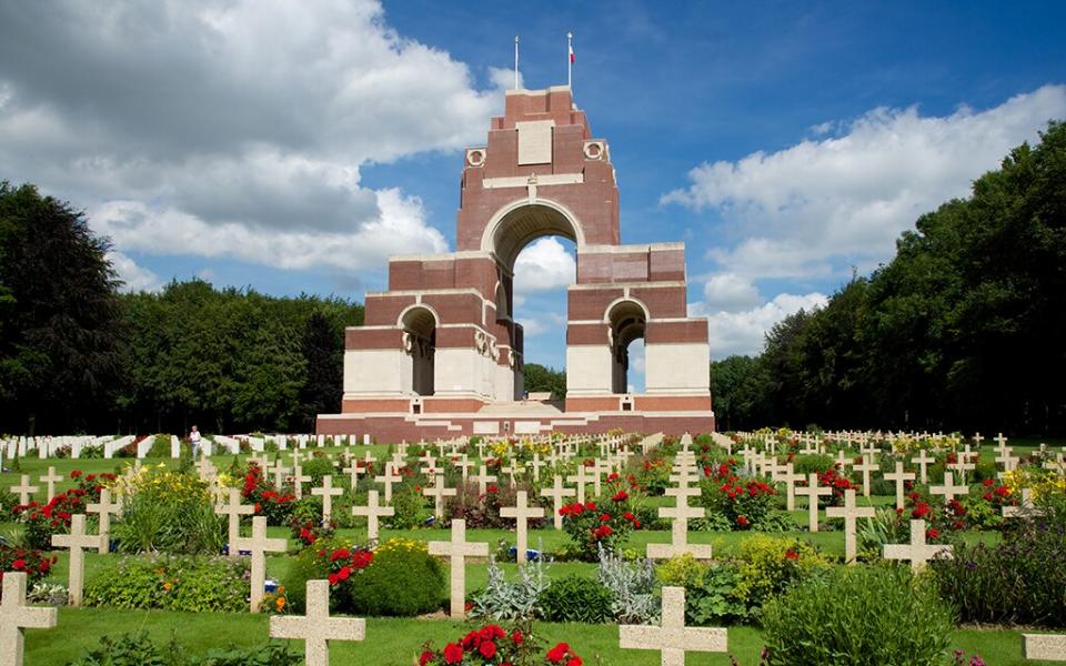 thiepval, belgium - istock