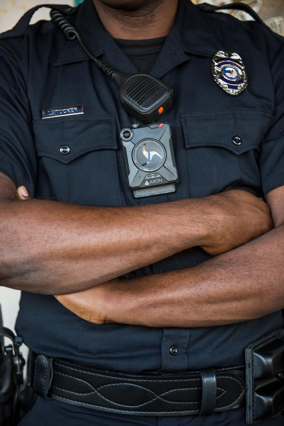 An Axon body camera collects audio and video evidence of police interactions with the public. San Bernardino County Sheriff’s deputies, detectives and supervisors will soon wear body-worn cameras after the SBC Board of Supervisors approved a contract with Axon.