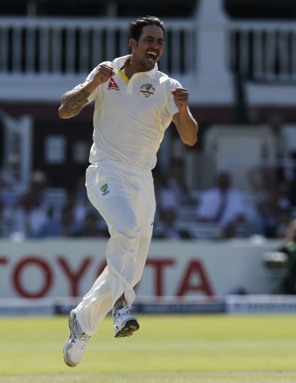 Australia left-arm quick Mitchell Johnson, pictured, insisted Anderson's absence would leave a huge hole in England's attack