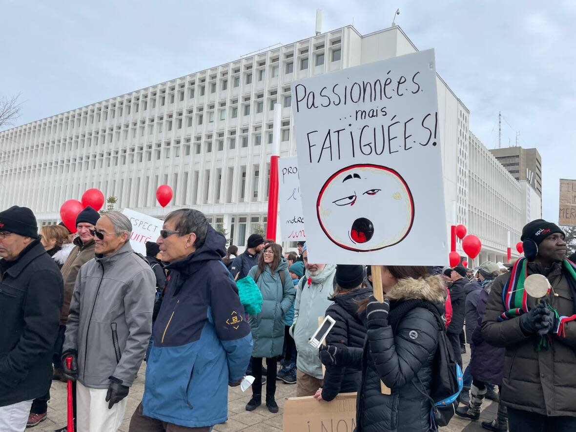 Professors at Université Laval in Quebec City ended their five-week strike Thursday. (Émilie Warren/CBC - image credit)