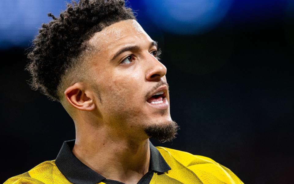 Jadon Sancho on loan at Borussia Dortmund