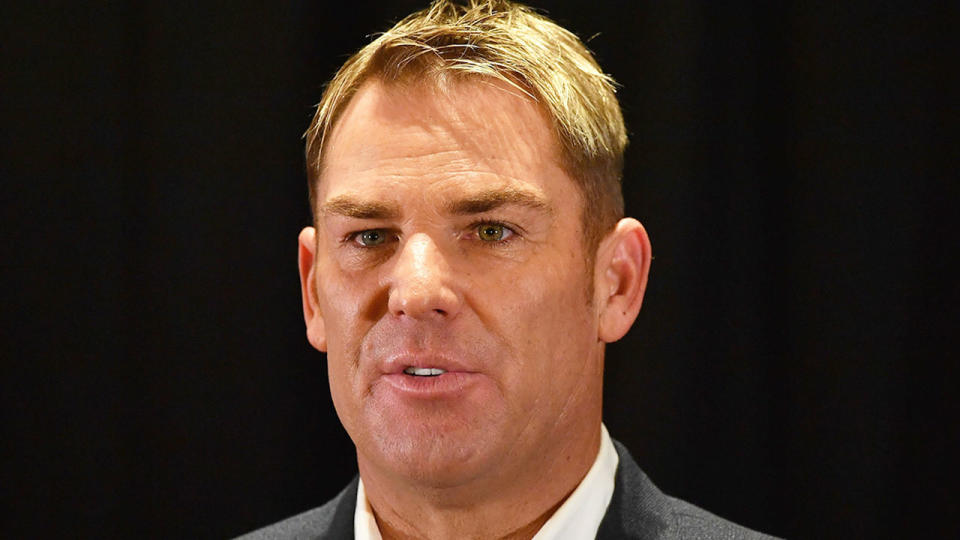 Shane Warne died in March at the age of 52 after suffering a suspected heart attack on the Thai island of Koh Samui. Pic: Getty