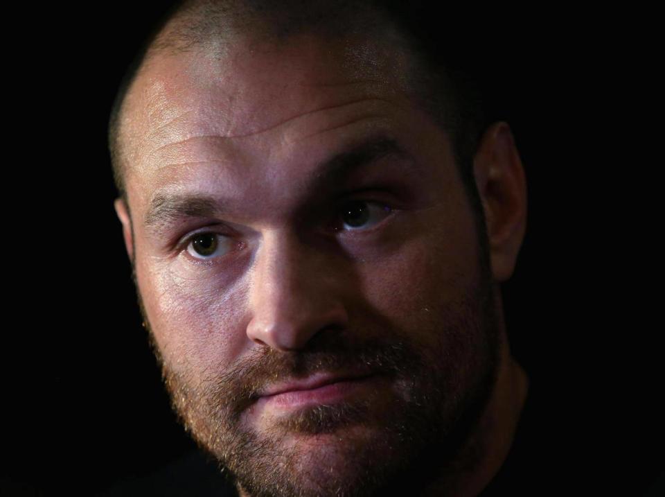 Tyson Fury is on the verge of signing with Frank Warren (Getty)