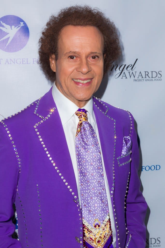 Fitness guru Richard Simmons revealed Tuesday that he had been diagnosed with skin cancer. Rodrigo Vaz/FilmMagic