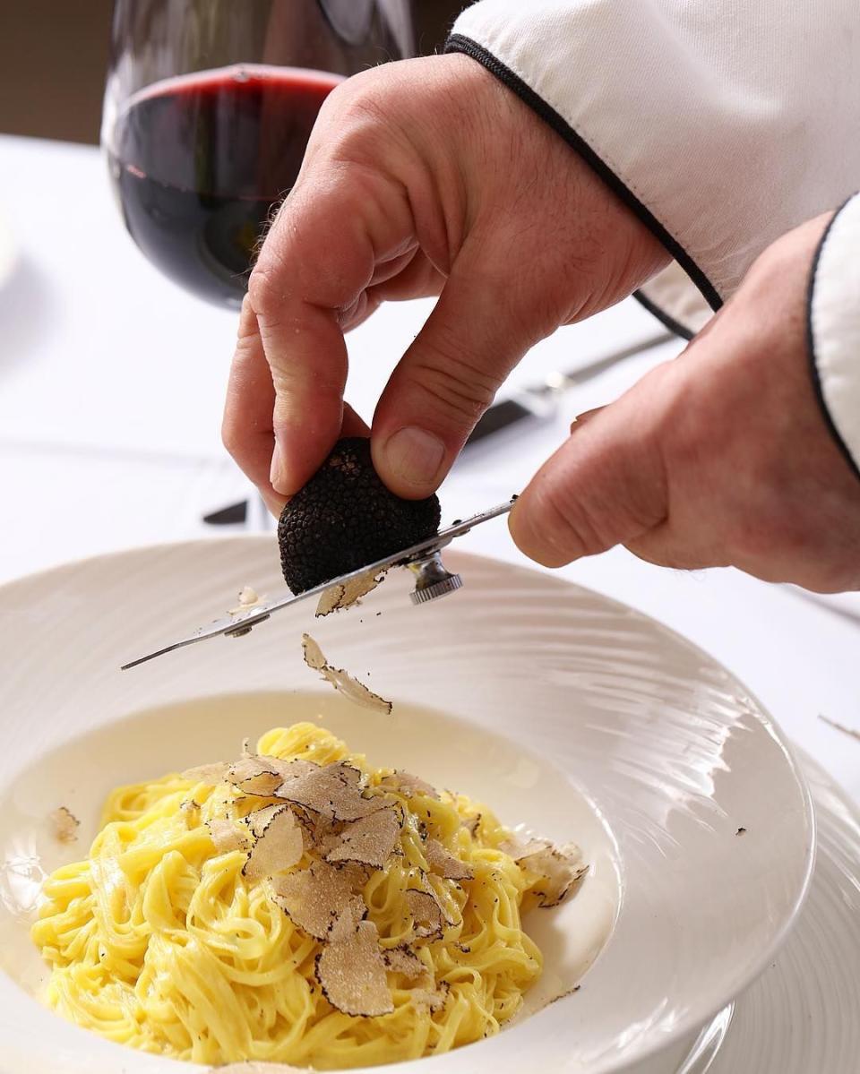 White Truffle Pasta, Nello; New York: $275