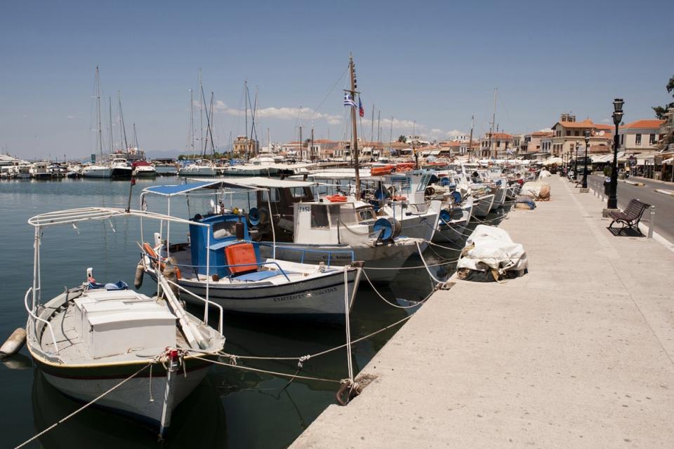 Crash: Tragedy struck off the Greek island of Aegina (Getty)