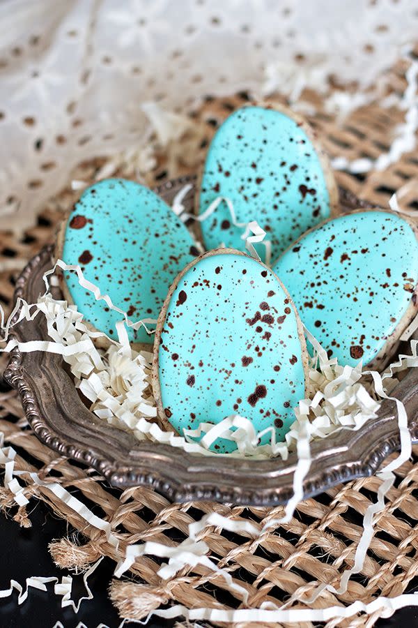 Malted Milk Speckled Eggs